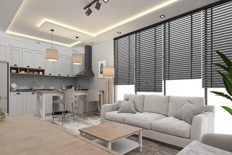 آپارتمان در  Mersin ، امارات متحده عربی 1 خوابه ، 89 متر مربع.  شماره 84170 - 25