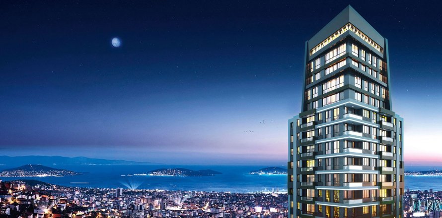 آپارتمان در  Istanbul ، امارات متحده عربی 1 خوابه ، 83 متر مربع.  شماره 81851