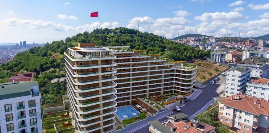 آپارتمان در  Istanbul ، امارات متحده عربی 1 خوابه ، 106 متر مربع.  شماره 42002