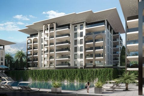 آپارتمان در Kargicak، در Olimp City Alanya ، امارات متحده عربی 1 خوابه ، 81 متر مربع.  شماره 84866 - 2