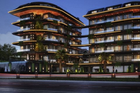 آپارتمان در  Alanya ، امارات متحده عربی 1 خوابه ، 66 متر مربع.  شماره 41362 - 3