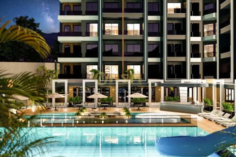 آپارتمان در  Alanya ، امارات متحده عربی 1 خوابه ، 45 متر مربع.  شماره 83956 - 4