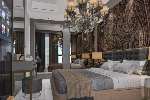 آپارتمان در Kargicak،  Alanya ، امارات متحده عربی 1 خوابه ، 64 متر مربع.  شماره 82142 - 6