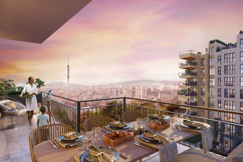 آپارتمان در Umraniye، در Sinpas Koru Aura Istanbul ، امارات متحده عربی 2 خوابه ، 113.26 متر مربع.  شماره 81521 - 4