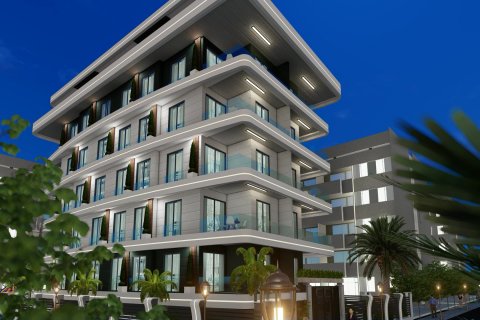 آپارتمان در  Alanya ، امارات متحده عربی 1 خوابه ، 61 متر مربع.  شماره 80356 - 7
