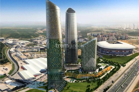 آپارتمان در  Istanbul ، امارات متحده عربی 1 خوابه ، 574 متر مربع.  شماره 81037 - 1