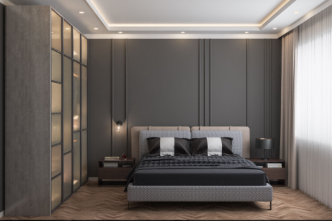 آپارتمان در  Oba ، امارات متحده عربی 1 خوابه ، 46 متر مربع.  شماره 80497 - 4