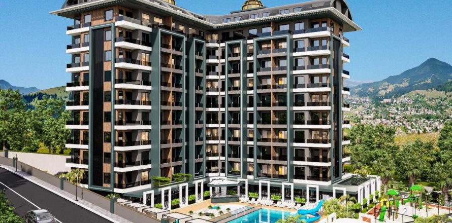 آپارتمان در Demirtas،  Alanya ، امارات متحده عربی 1 خوابه ، 44 متر مربع.  شماره 80301