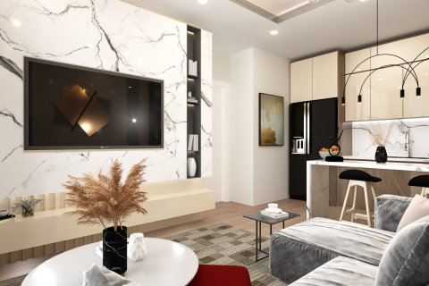 آپارتمان در  Mahmutlar ، امارات متحده عربی 1 خوابه ، 63 متر مربع.  شماره 80378 - 19
