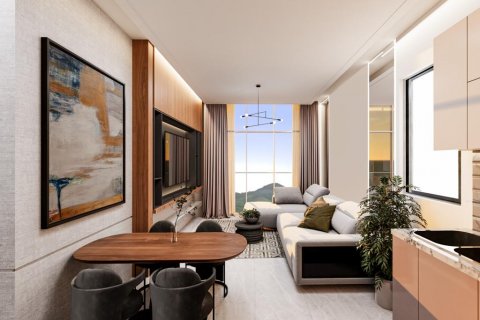 آپارتمان در  Gazipasa ، امارات متحده عربی 1 خوابه ، 43 متر مربع.  شماره 80024 - 13