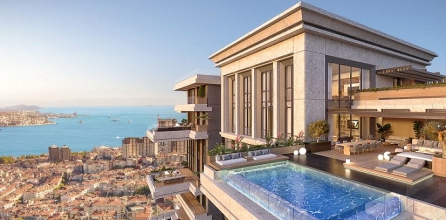 آپارتمان در  Istanbul ، امارات متحده عربی 1 خوابه ، 164 متر مربع.  شماره 42190