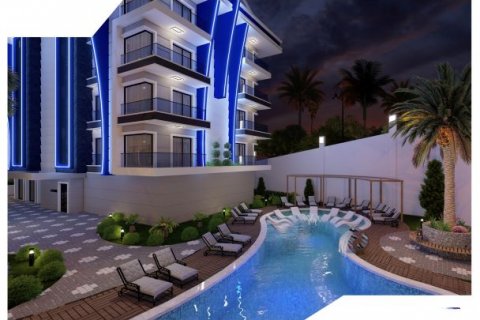 آپارتمان در Turkler،  Alanya ، امارات متحده عربی 1 خوابه ، 57 متر مربع.  شماره 82297 - 11