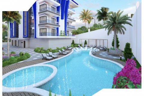 آپارتمان در Turkler،  Alanya ، امارات متحده عربی 1 خوابه ، 57 متر مربع.  شماره 82297 - 8