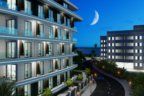 آپارتمان در  Alanya ، امارات متحده عربی 1 خوابه ، 61 متر مربع.  شماره 80356 - 9