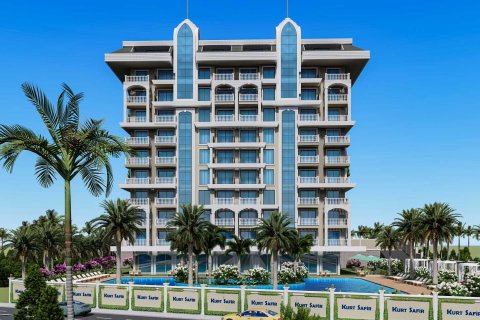 آپارتمان در در Euro Avsallar Residence Alanya ، امارات متحده عربی 1 خوابه ، 56.5 متر مربع.  شماره 84229 - 4