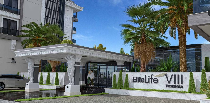 آپارتمان در Kargicak، در Elite Life VIII Alanya ، امارات متحده عربی 1 خوابه ، 67.8 متر مربع.  شماره 83755