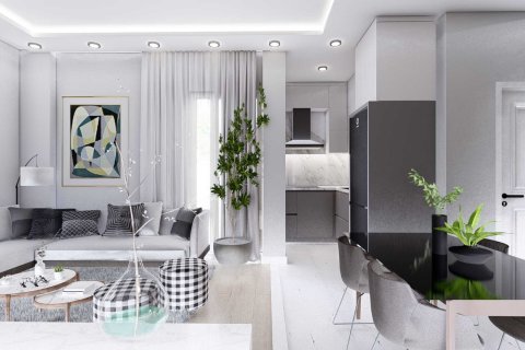 آپارتمان در در DM Life Gazipasa ، امارات متحده عربی 2 خوابه ، 110 متر مربع.  شماره 83325 - 2
