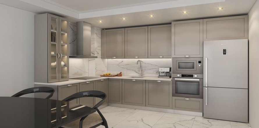 آپارتمان در در Queen Bomonti Istanbul ، امارات متحده عربی 1 خوابه ، 87.62 متر مربع.  شماره 81565