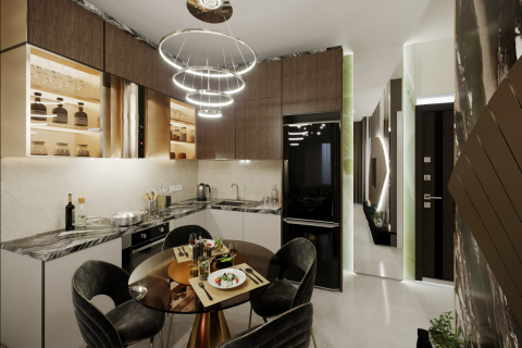 آپارتمان در Demirtas،  Alanya ، امارات متحده عربی 1 خوابه ، 44 متر مربع.  شماره 80056 - 16
