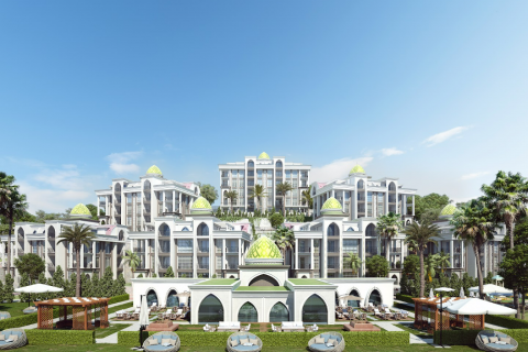 آپارتمان در Kargicak،  Alanya ، امارات متحده عربی 1 خوابه ، 60 متر مربع.  شماره 80141 - 1