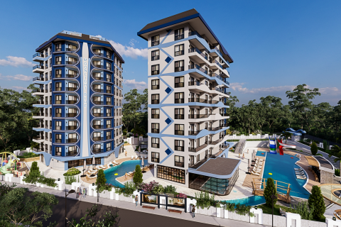 آپارتمان در در Moonlight Blue Residence Avsallar ، امارات متحده عربی 1 خوابه ، 56 متر مربع.  شماره 84612 - 12