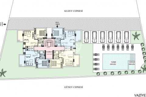 آپارتمان در  Avsallar ، امارات متحده عربی 1 خوابه ، 64 متر مربع.  شماره 84957 - 26