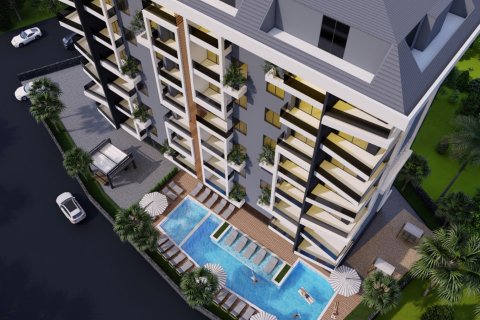 آپارتمان در  Alanya ، امارات متحده عربی 2 خوابه ، 128 متر مربع.  شماره 82829 - 3