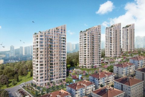 آپارتمان در  Istanbul ، امارات متحده عربی 2 خوابه ، 98 متر مربع.  شماره 81943 - 1