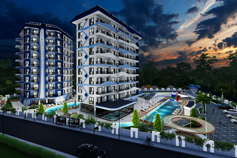 آپارتمان در در Moonlight Blue Residence Avsallar ، امارات متحده عربی 1 خوابه ، 56 متر مربع.  شماره 84612 - 1