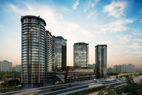 آپارتمان در  Istanbul ، امارات متحده عربی 2 خوابه ، 86.62 متر مربع.  شماره 81704 - 3