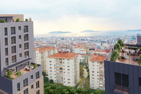 آپارتمان در Maltepe، در Kalamis Adalar Istanbul ، امارات متحده عربی 2 خوابه ، 140.76 متر مربع.  شماره 80676 - 1
