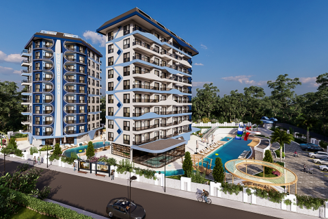 پنت هاس در در Moonlight Blue Residence Avsallar ، امارات متحده عربی 2 خوابه ، 121 متر مربع.  شماره 84610 - 12