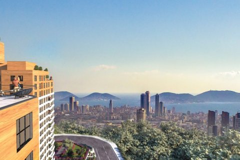 آپارتمان در Kartal، در Dunya Sehir Kartal Istanbul ، ترکیه 1 خوابه ، 65 متر مربع.  شماره 80658 - 1