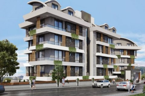 آپارتمان در  Alanya ، امارات متحده عربی 1 خوابه ، 51 متر مربع.  شماره 41364 - 4