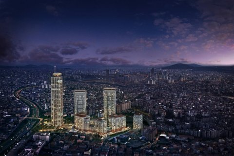 آپارتمان در  Istanbul ، امارات متحده عربی 1 خوابه ، 104 متر مربع.  شماره 83108 - 8