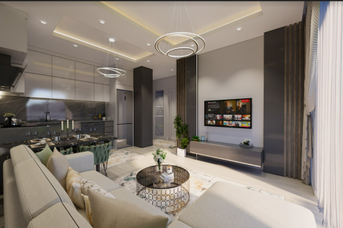 آپارتمان در  Oba ، امارات متحده عربی 1 خوابه ، 52 متر مربع.  شماره 82130 - 3