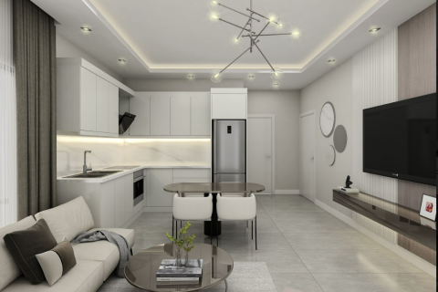 آپارتمان در Kargicak،  Alanya ، امارات متحده عربی 1 خوابه ، 56 متر مربع.  شماره 81343 - 8