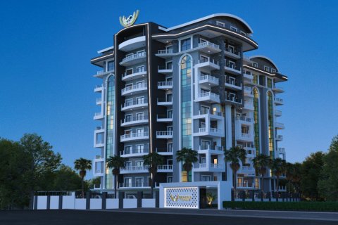 آپارتمان در  Alanya ، امارات متحده عربی 2 خوابه ، 107 متر مربع.  شماره 79837 - 4