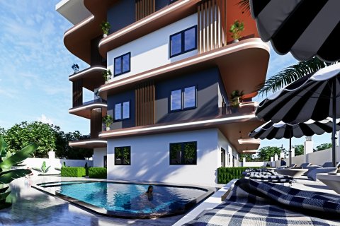 آپارتمان در  Gazipasa ، امارات متحده عربی 1 خوابه ، 43 متر مربع.  شماره 80024 - 1