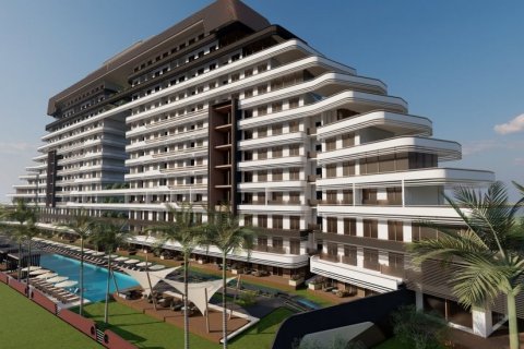 آپارتمان در  Antalya ، امارات متحده عربی 1 خوابه ، 138 متر مربع.  شماره 42117 - 1