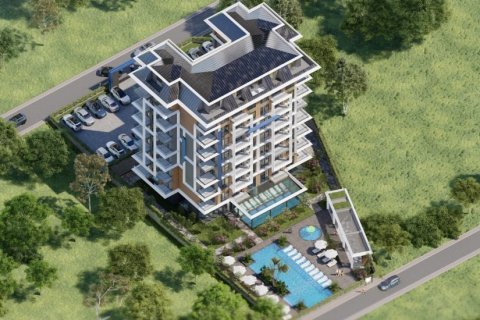 آپارتمان در  Alanya ، امارات متحده عربی 1 خوابه ، 94 متر مربع.  شماره 41766 - 2