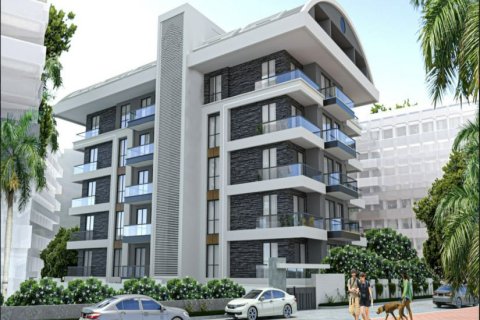 آپارتمان در  Alanya ، امارات متحده عربی 1 خوابه ، 52 متر مربع.  شماره 41283 - 1