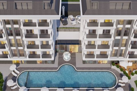 آپارتمان در  Antalya ، امارات متحده عربی 1 خوابه ، 52 متر مربع.  شماره 42082 - 5