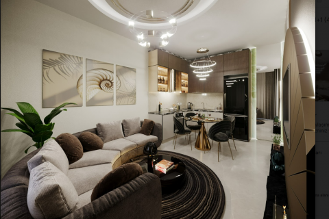 آپارتمان در Demirtas،  Alanya ، امارات متحده عربی 1 خوابه ، 44 متر مربع.  شماره 80056 - 13