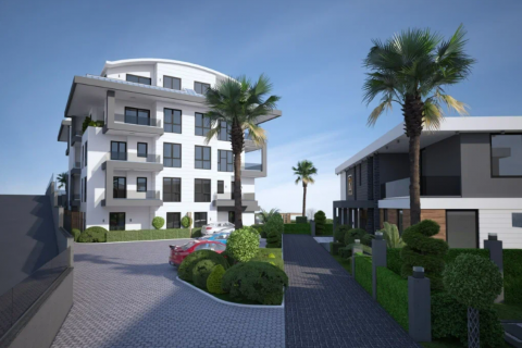 آپارتمان در Kargicak،  Alanya ، امارات متحده عربی 1 خوابه ، 51 متر مربع.  شماره 81277 - 7