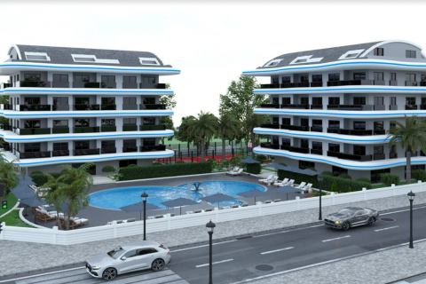 آپارتمان در Okurcalar،  Alanya ، امارات متحده عربی 1 خوابه ، 47 متر مربع.  شماره 80479 - 5