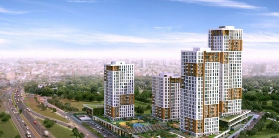 آپارتمان در  Istanbul ، امارات متحده عربی 1 خوابه ، 155 متر مربع.  شماره 80976