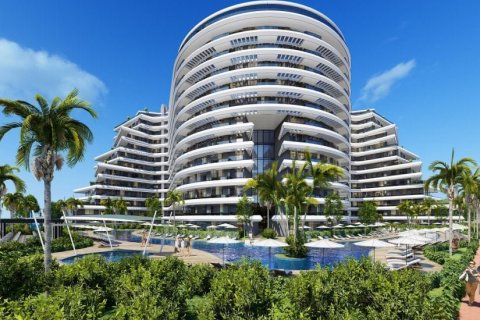 آپارتمان در  Antalya ، امارات متحده عربی 1 خوابه ، 80 متر مربع.  شماره 41472 - 2