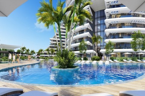 آپارتمان در  Antalya ، امارات متحده عربی 1 خوابه ، 54 متر مربع.  شماره 41471 - 3