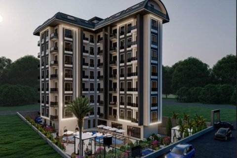 آپارتمان در  Alanya ، امارات متحده عربی 1 خوابه ، 110 متر مربع.  شماره 41294 - 1